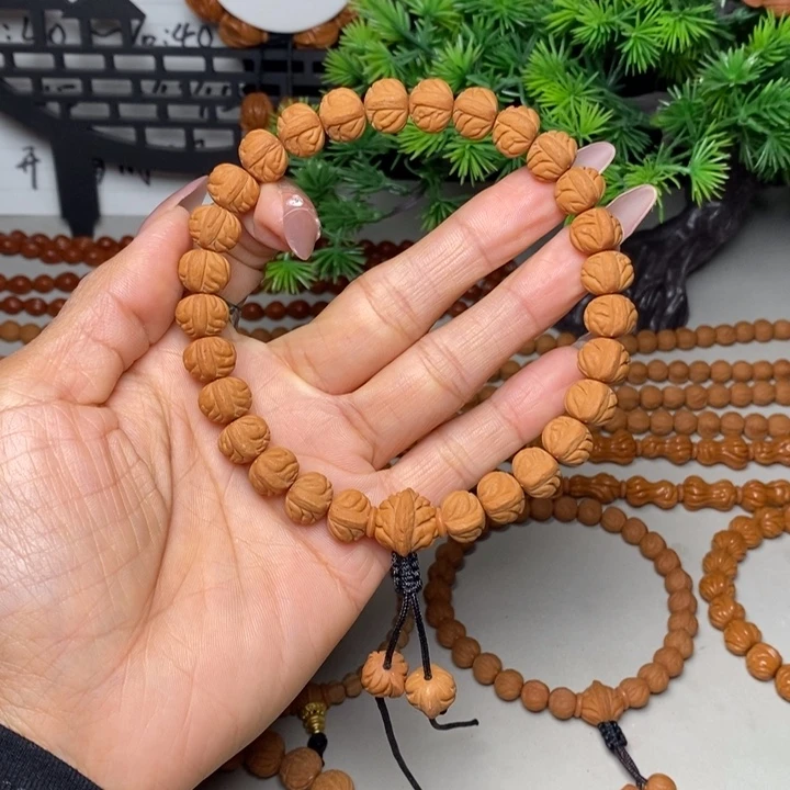 手串桃核凤羽手持