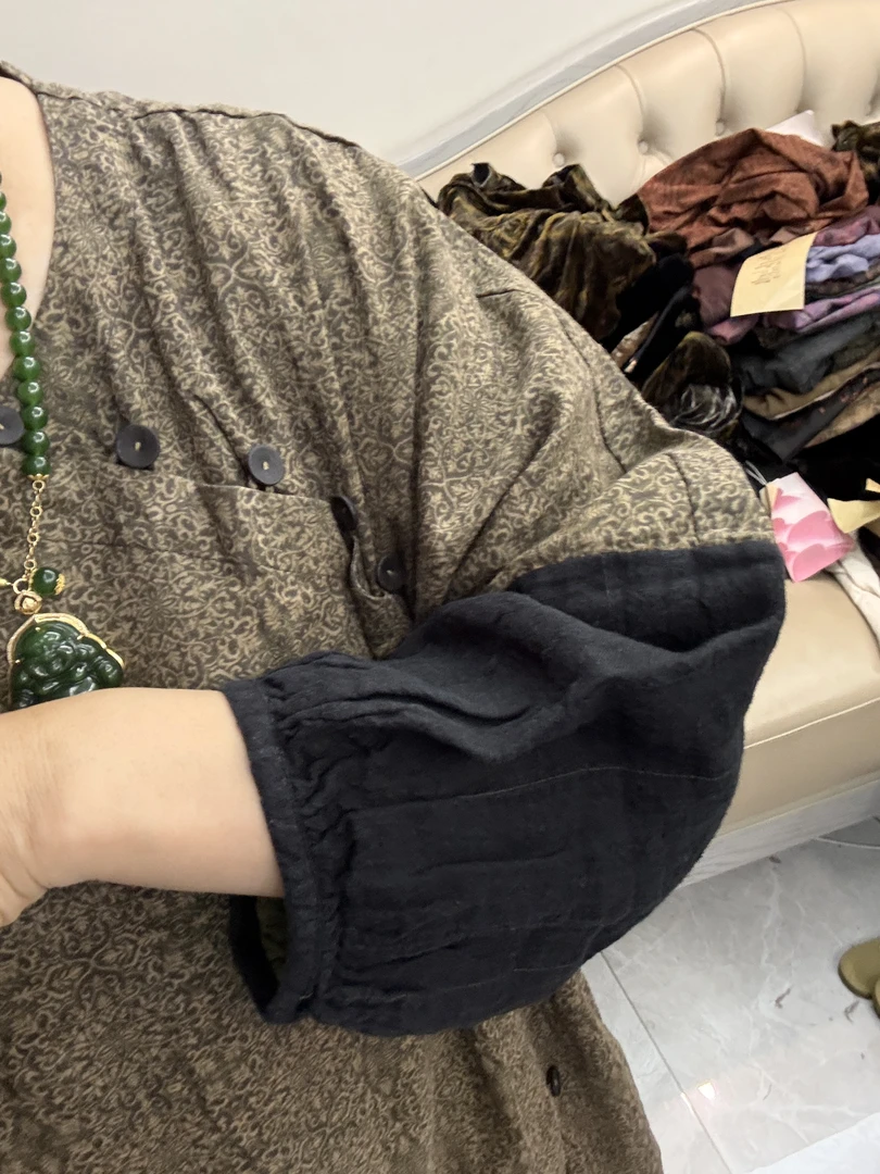 冉梅休闲连衣裙(90—160)斤