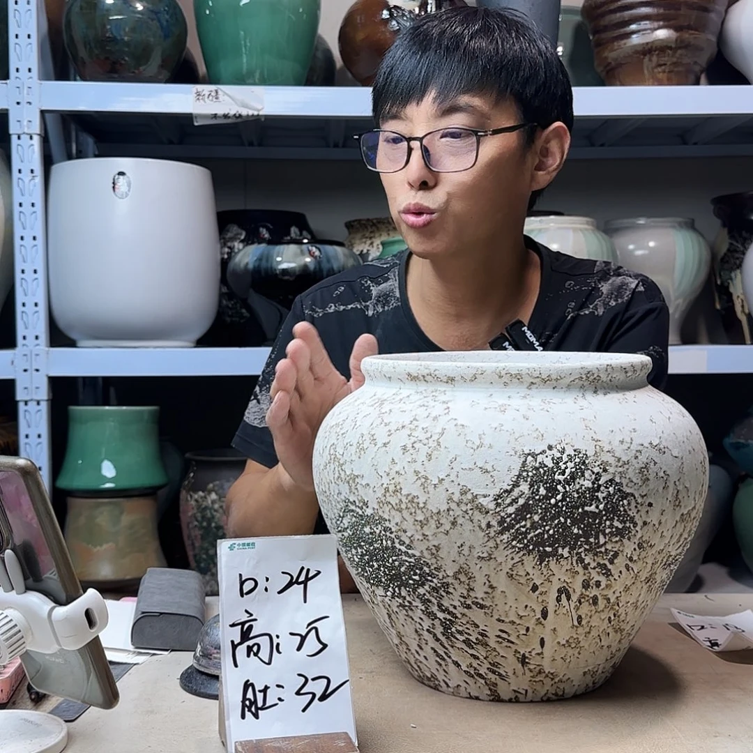 24@25 紫砂花盆尺寸