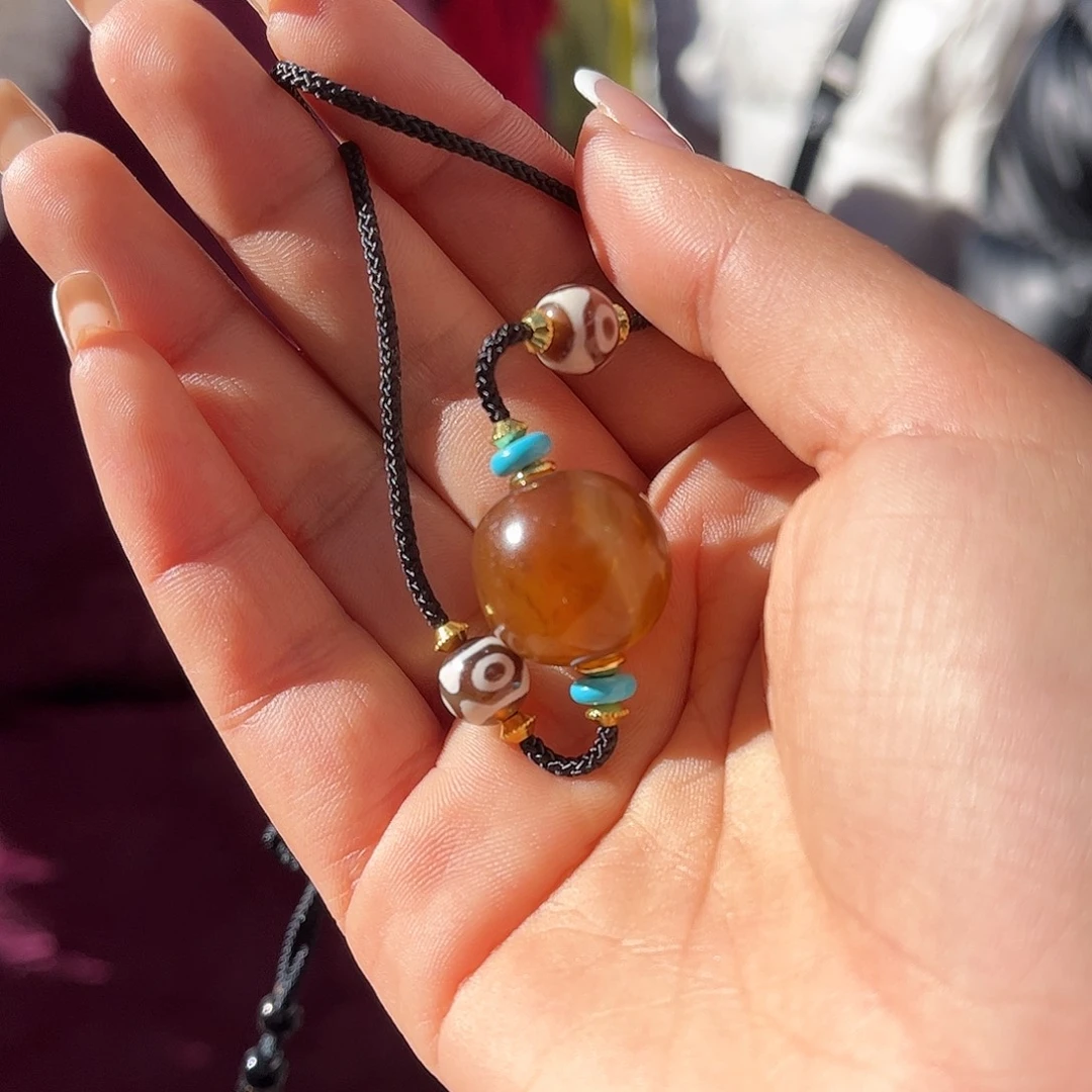 玛瑙/玉髓（覆膜）未镶嵌颈饰