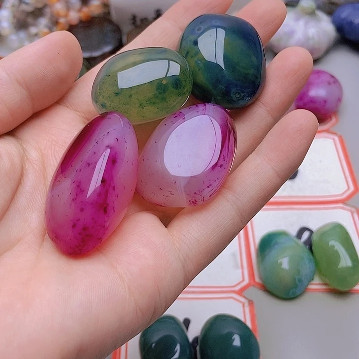 【闪购商品】未镶嵌玛瑙/玉髓珠宝半成品赫*欣