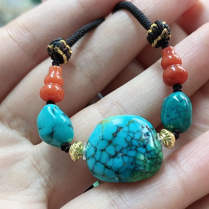 未镶嵌绿松石珠宝奇石