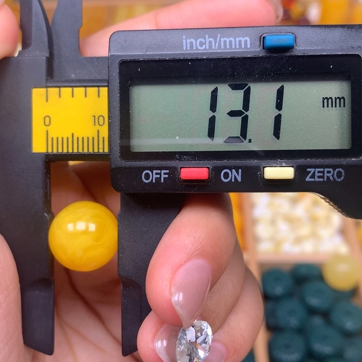 非金属仿琥珀配饰035