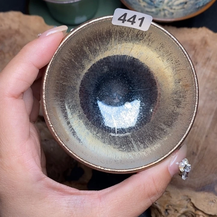 茶盏建窑建盏主人杯441