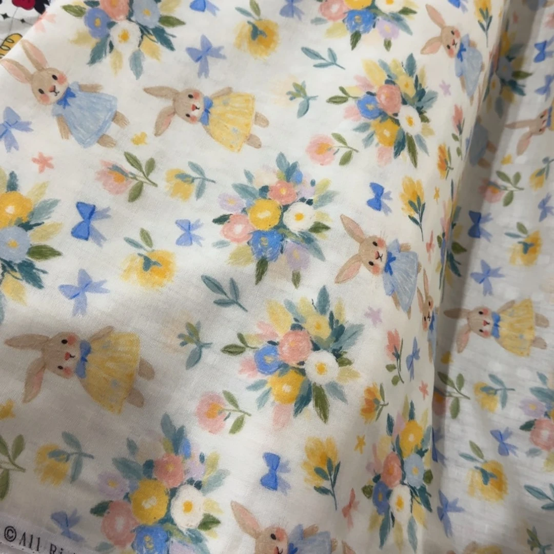 棉超柔软纯棉双层纱1米价X1.4米宽E