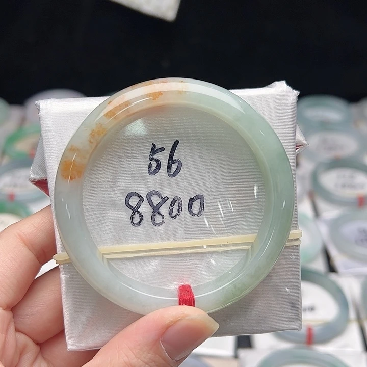 翡翠未镶嵌手镯A货