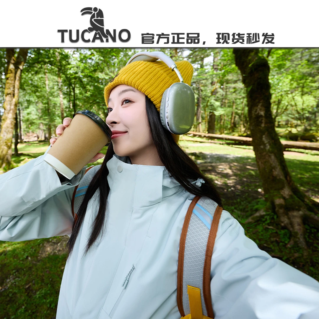 啄木鸟【官方】秋冬季男女款三合一冲锋衣外套银狐绒可拆卸保暖外套