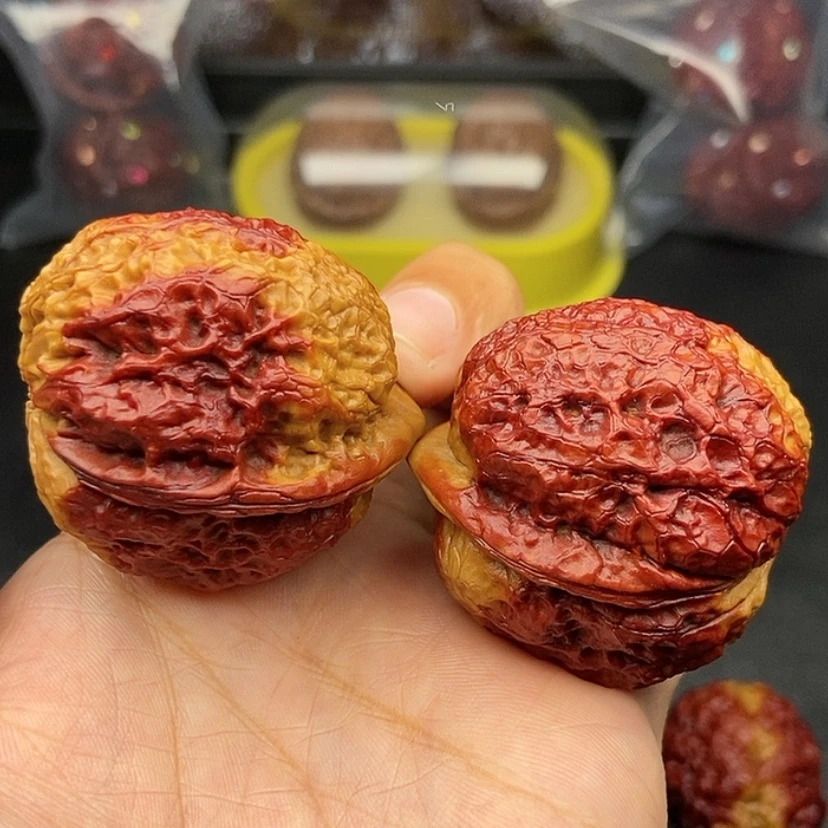 【闪购商品】把件文玩核桃41尺玄武蟾王