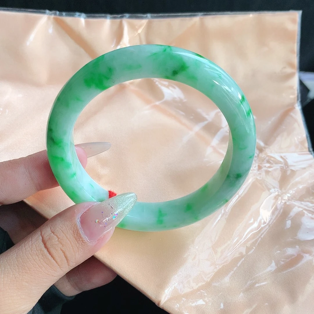 未镶嵌手镯翡翠58圈2089