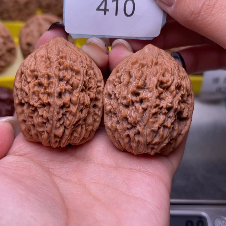 把件文玩核桃大蒜头37.410