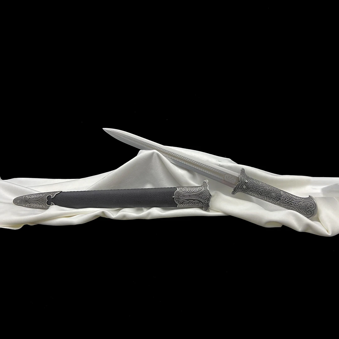 龙泉沈广隆-玲珑宝剑 合金 传统宝剑 未开刃