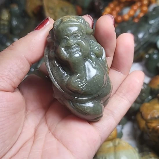 岫岩河磨玉（透闪石质玉）未镶嵌挂件