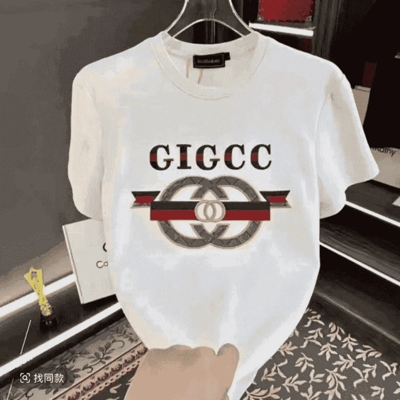 H2-2025新款百搭舒适短袖T恤男女同款简约打底衫上衣男女同款短袖