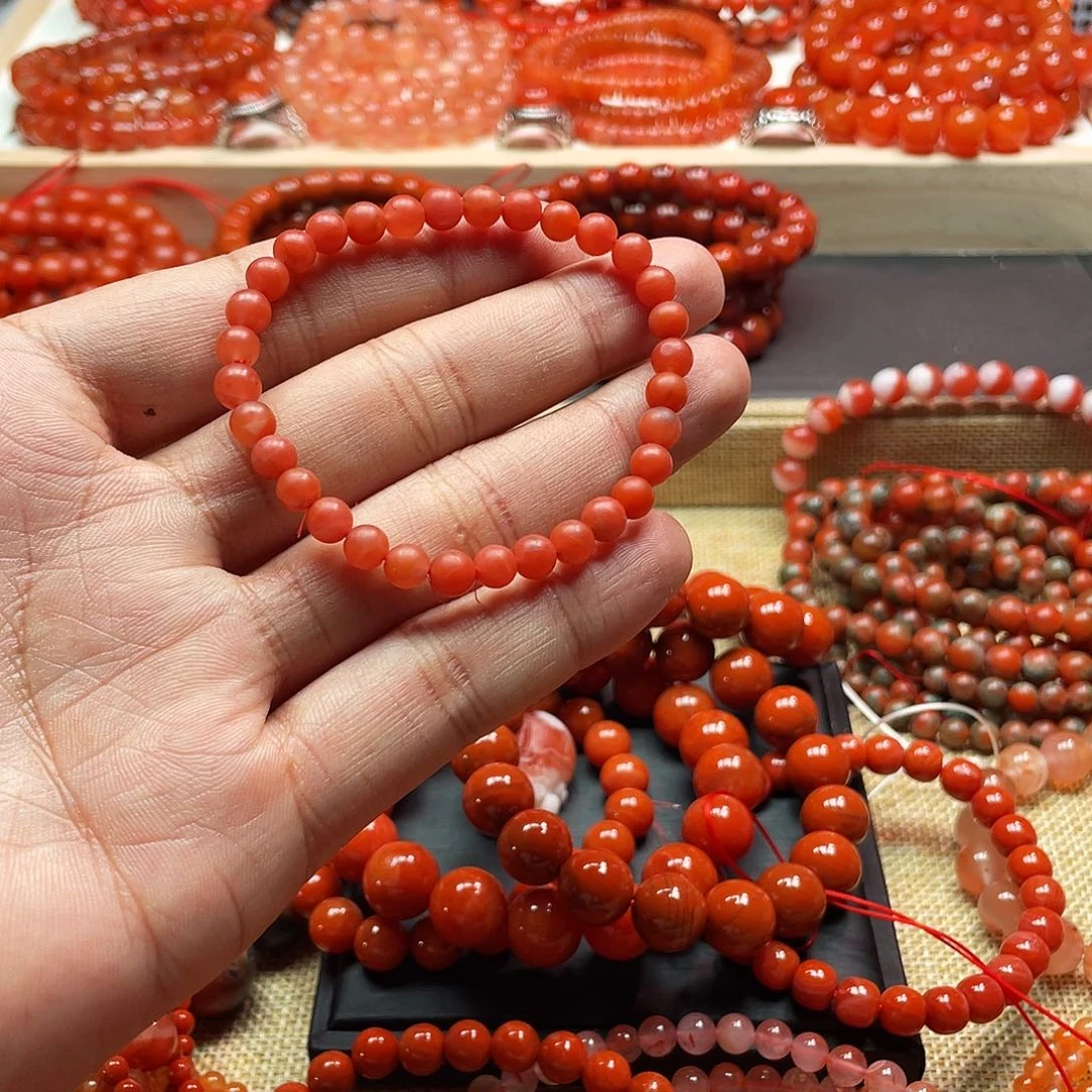 手链未镶嵌南红玛瑙