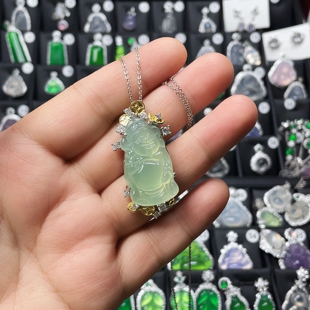 玛瑙/玉髓颈饰合金