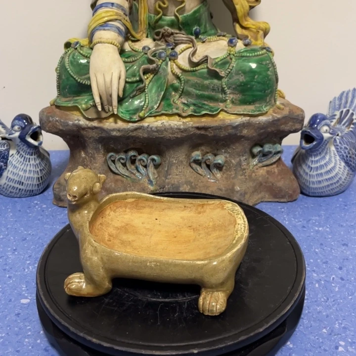 当代青花瓷器摆件