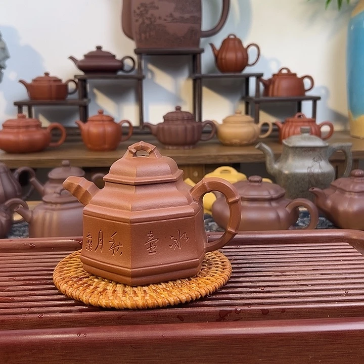 手工艺品琉璃紫砂壶