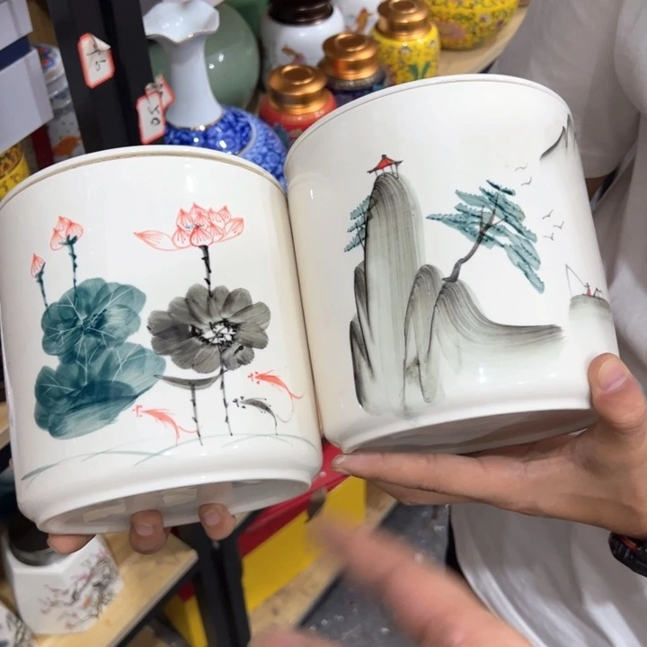 瑕疵福利品陶瓷茶叶罐