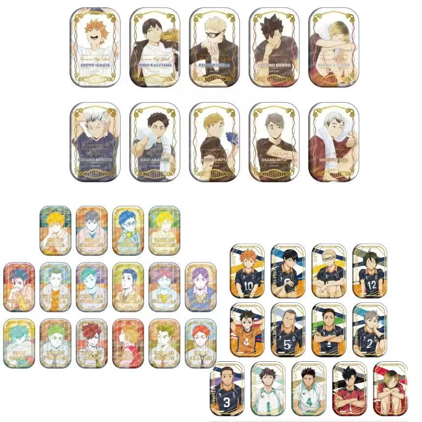 多IP烫金方坐姿方大乱斗60发25赏池 吧唧徽章（代拆）