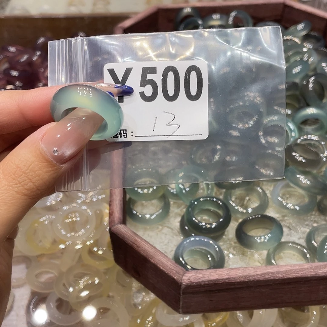 玛瑙/玉髓未镶嵌戒指500