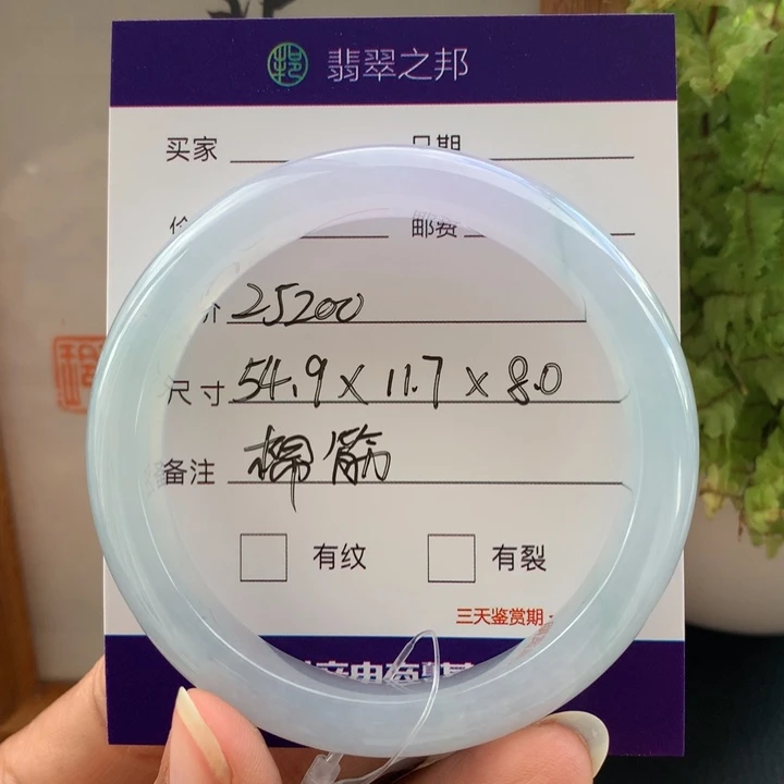 翡翠未镶嵌手镯翡翠手镯54+