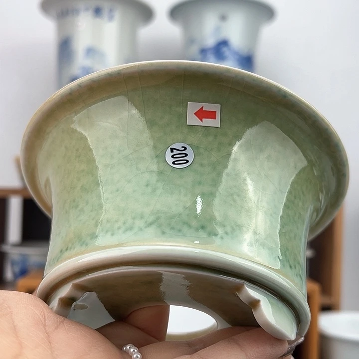 红陶ღ****࿐手工盆……………………