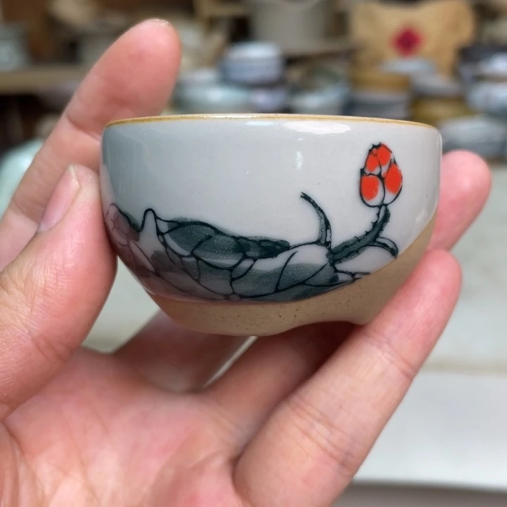 壶老段烧陶瓷茶器