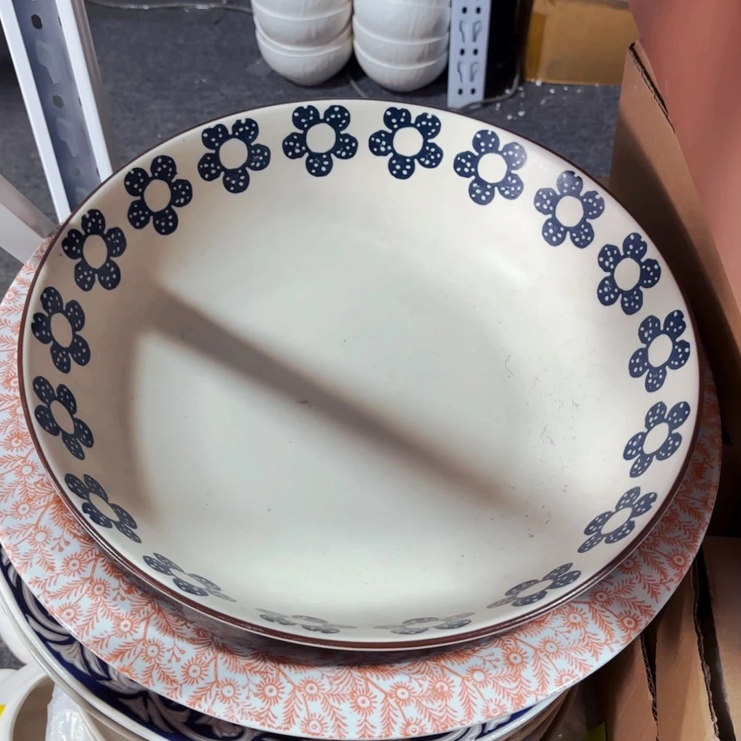 陶瓷兰朵大盘鸡超大盘