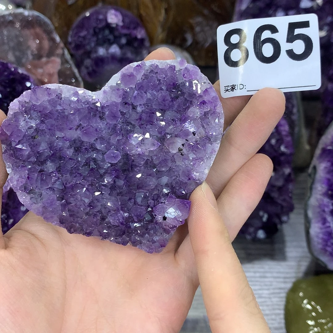 紫晶珠宝半成品未镶嵌865