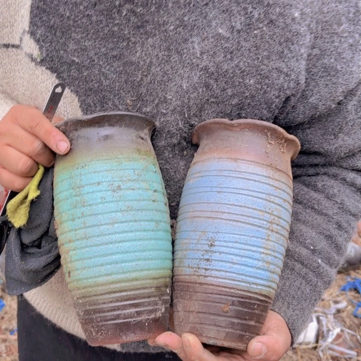 红陶口径 高度 花盆13 23