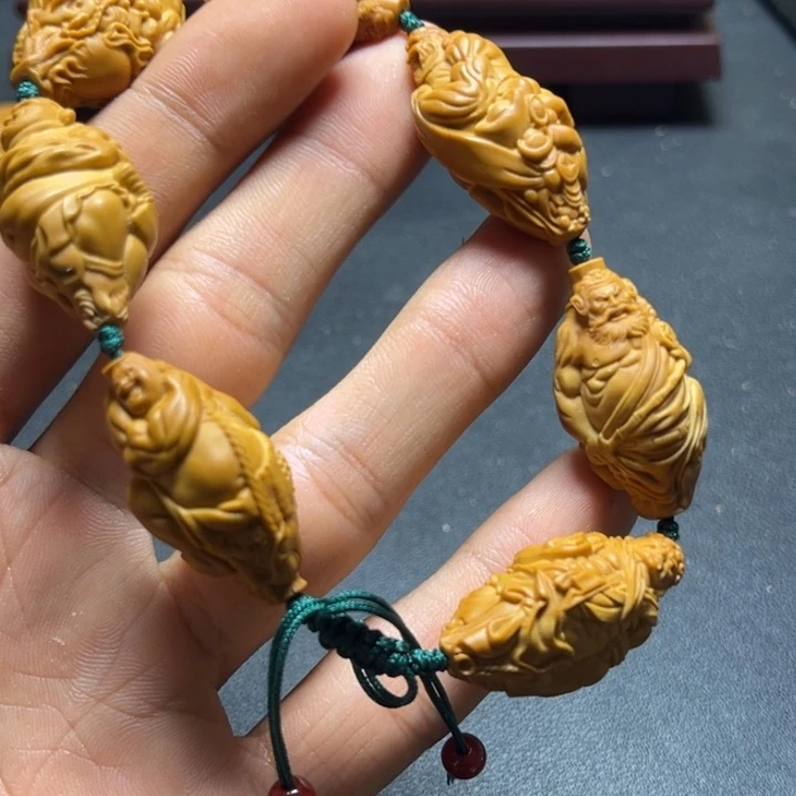 橄榄核手串/手链橄榄核雕恶僧