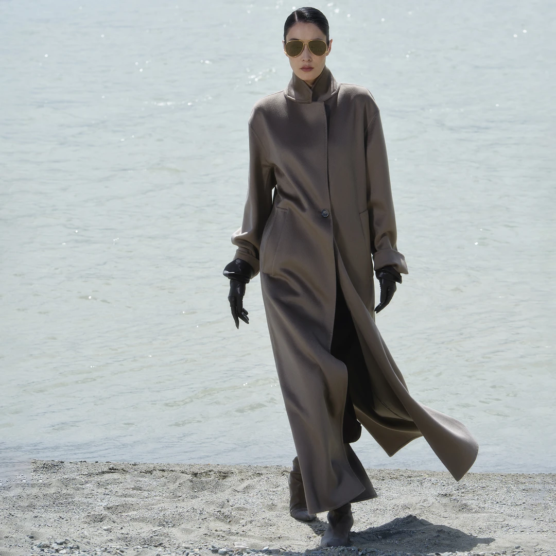 SIQIYOUNG【LOOK14】长期主义14μm<小山羊绒慵懒静奢风手工大衣