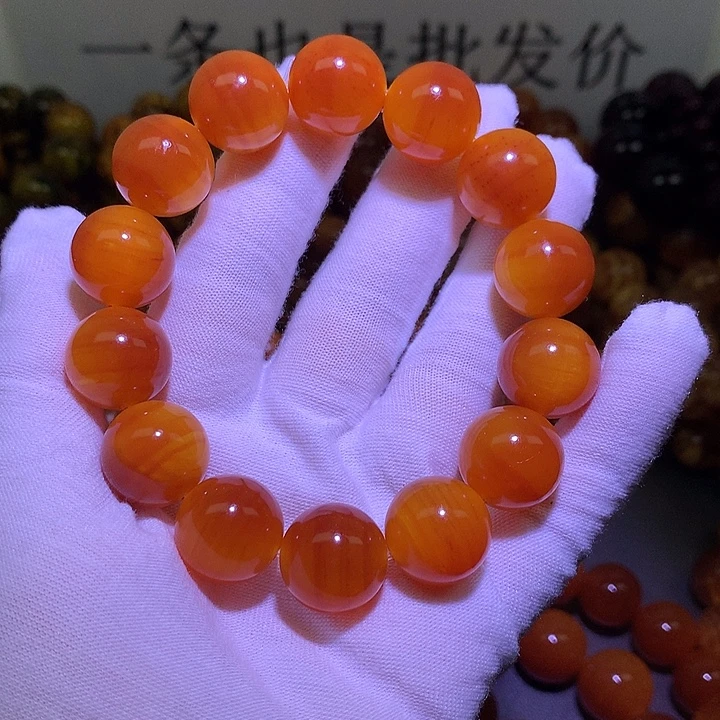 松木（琥珀木）手串/手链1.6 包浆高货