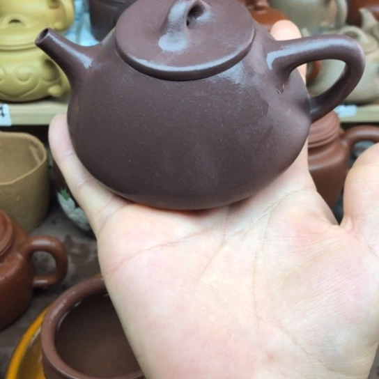 茶壶紫砂紫泥子冶170豪升左右