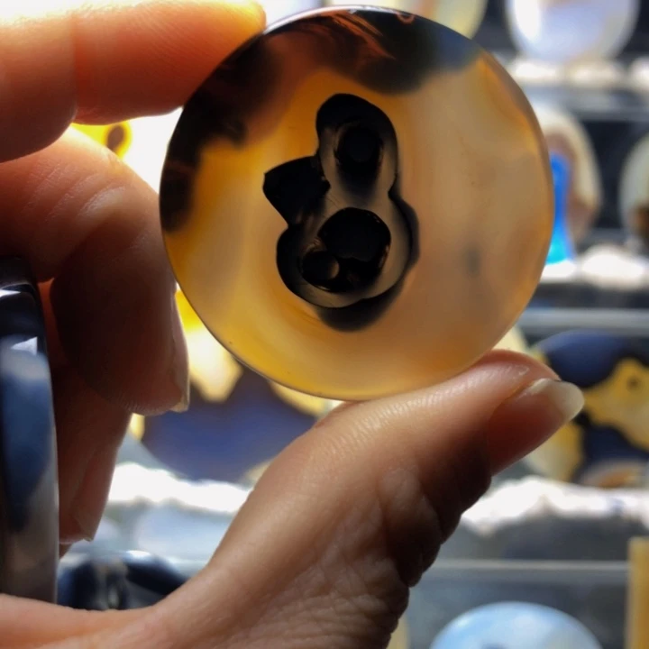 合金玛瑙/玉髓珠宝奇石44有瑕