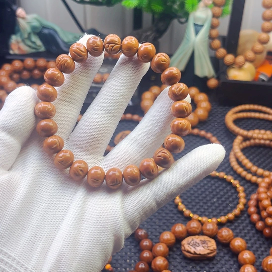 桃核吊坠11尺龙纹苹果「二等」