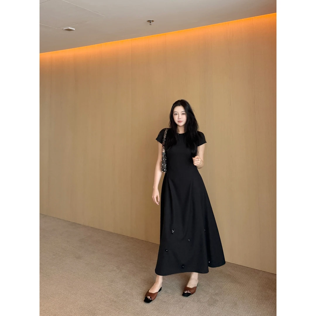 YEELEN Yy  盏月 法式气质显瘦时尚百搭休闲连衣裙Yy243