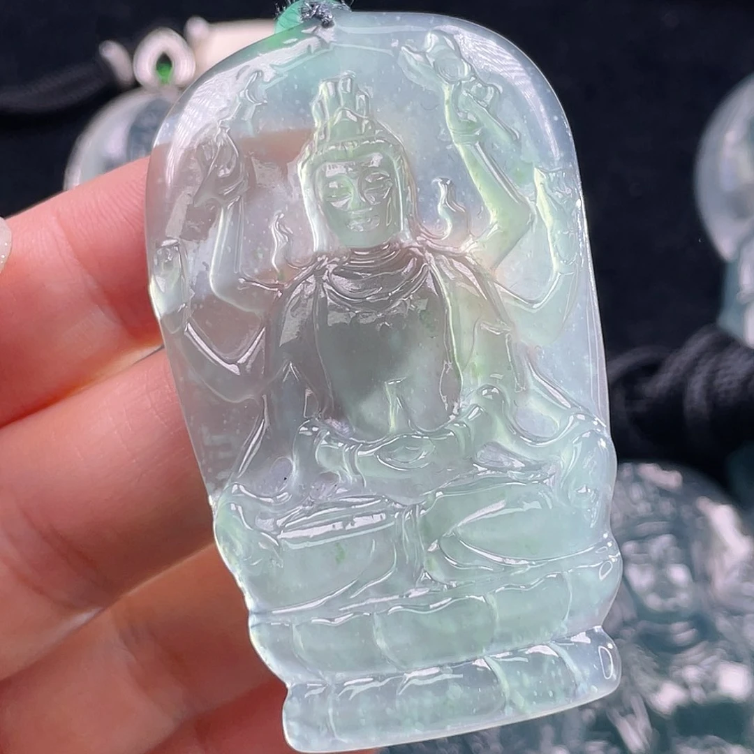 颈饰未镶嵌翡翠6，