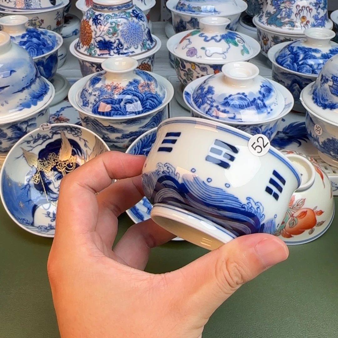 彦祖纯手工手绘茶具52