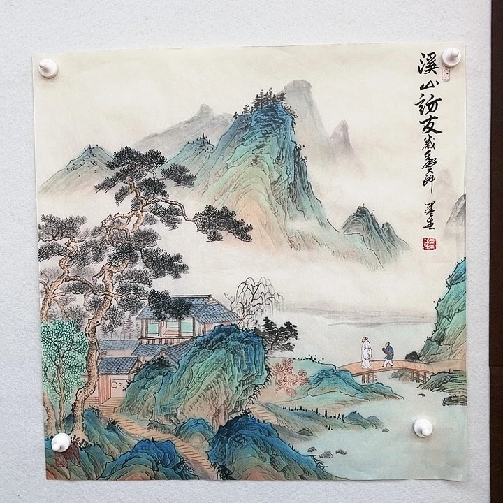 鲁岳美术艺术作品2