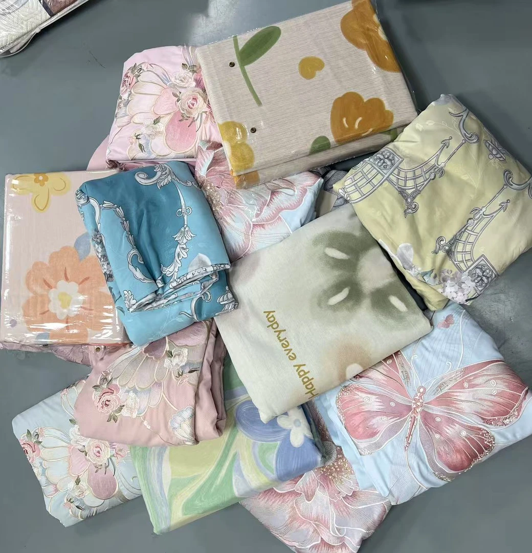 【样品刺绣四件套】斜纹棉颜色都好看