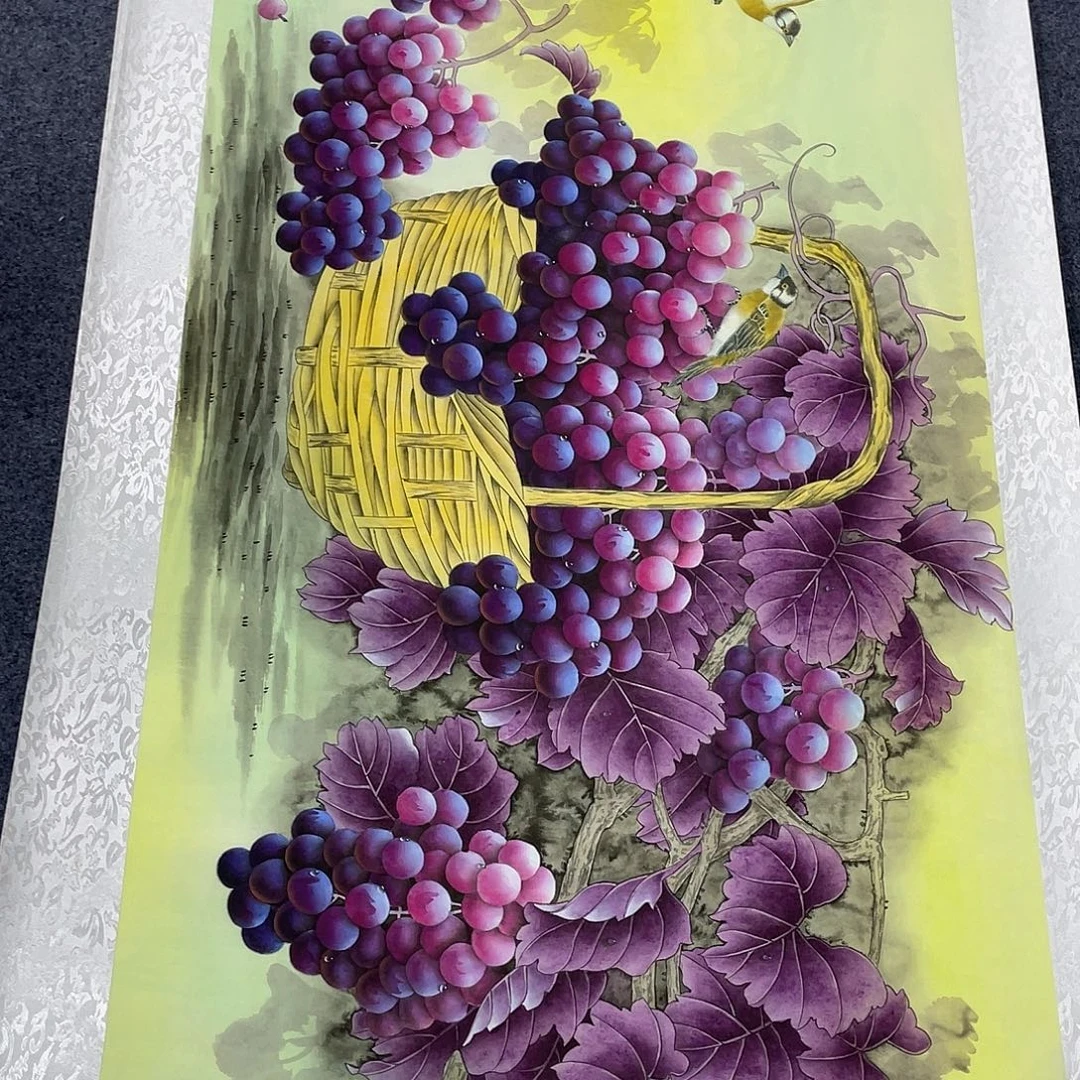 国画作品小姐姐放漏…