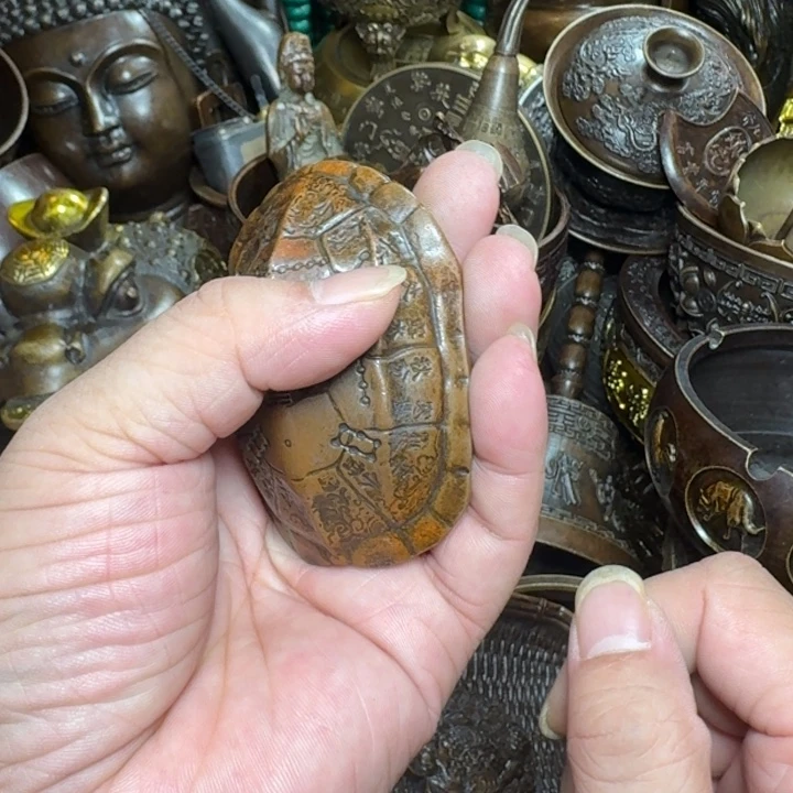 铜器摆件收收藏藏