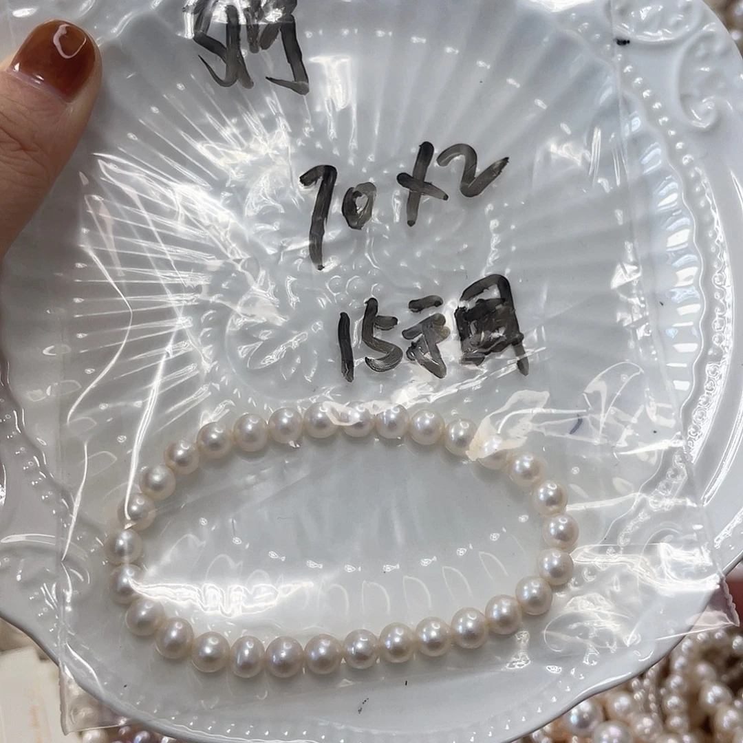 a***婷颈饰银S925镶嵌淡水珍珠