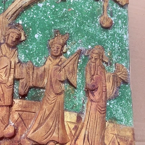 壁***店木雕木头木头1个25