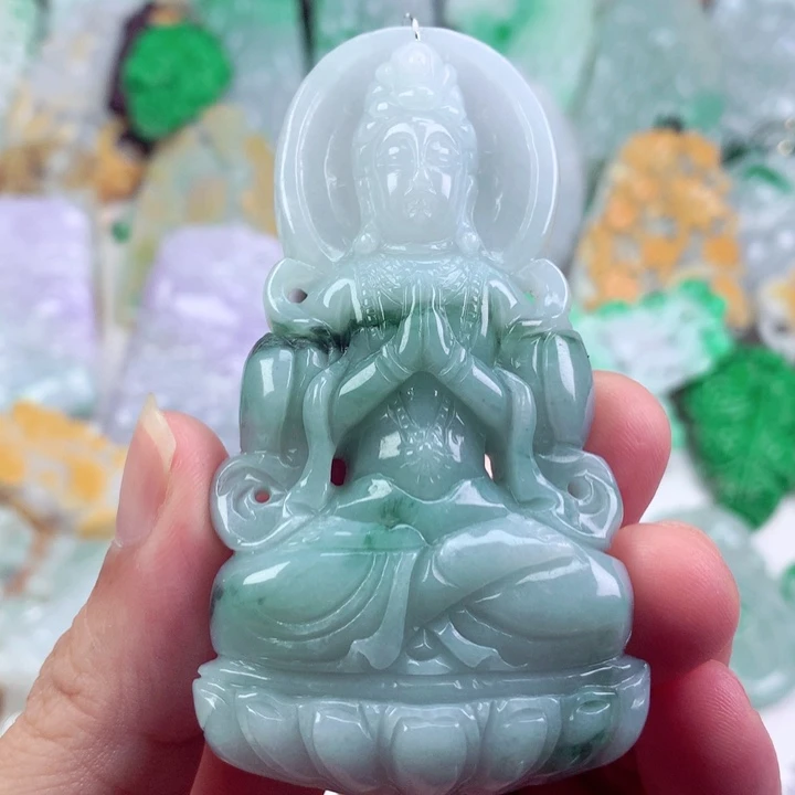一***）吊坠(不含链)未镶嵌翡翠
