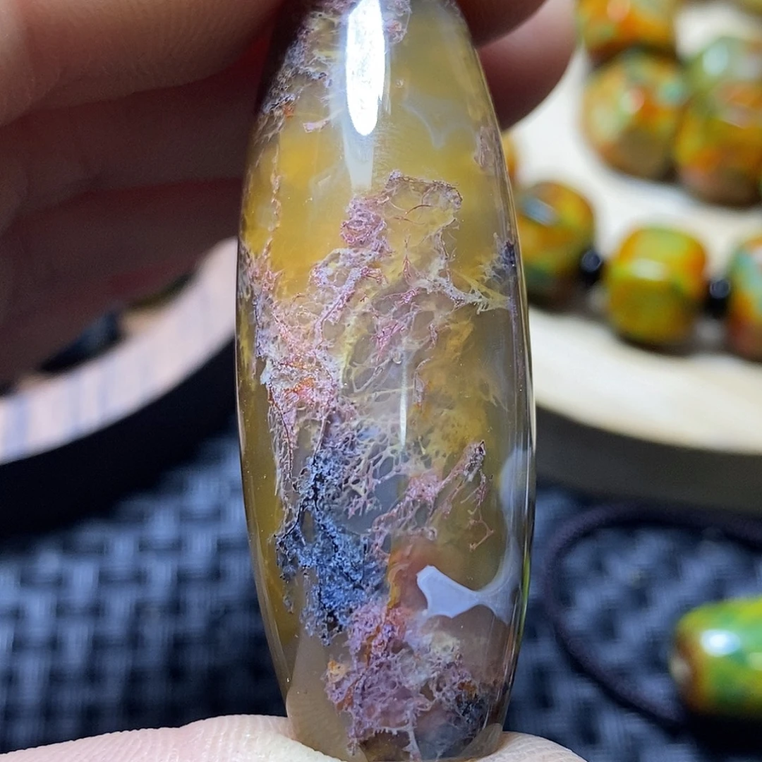 赫***玛瑙/玉髓未镶嵌颈饰