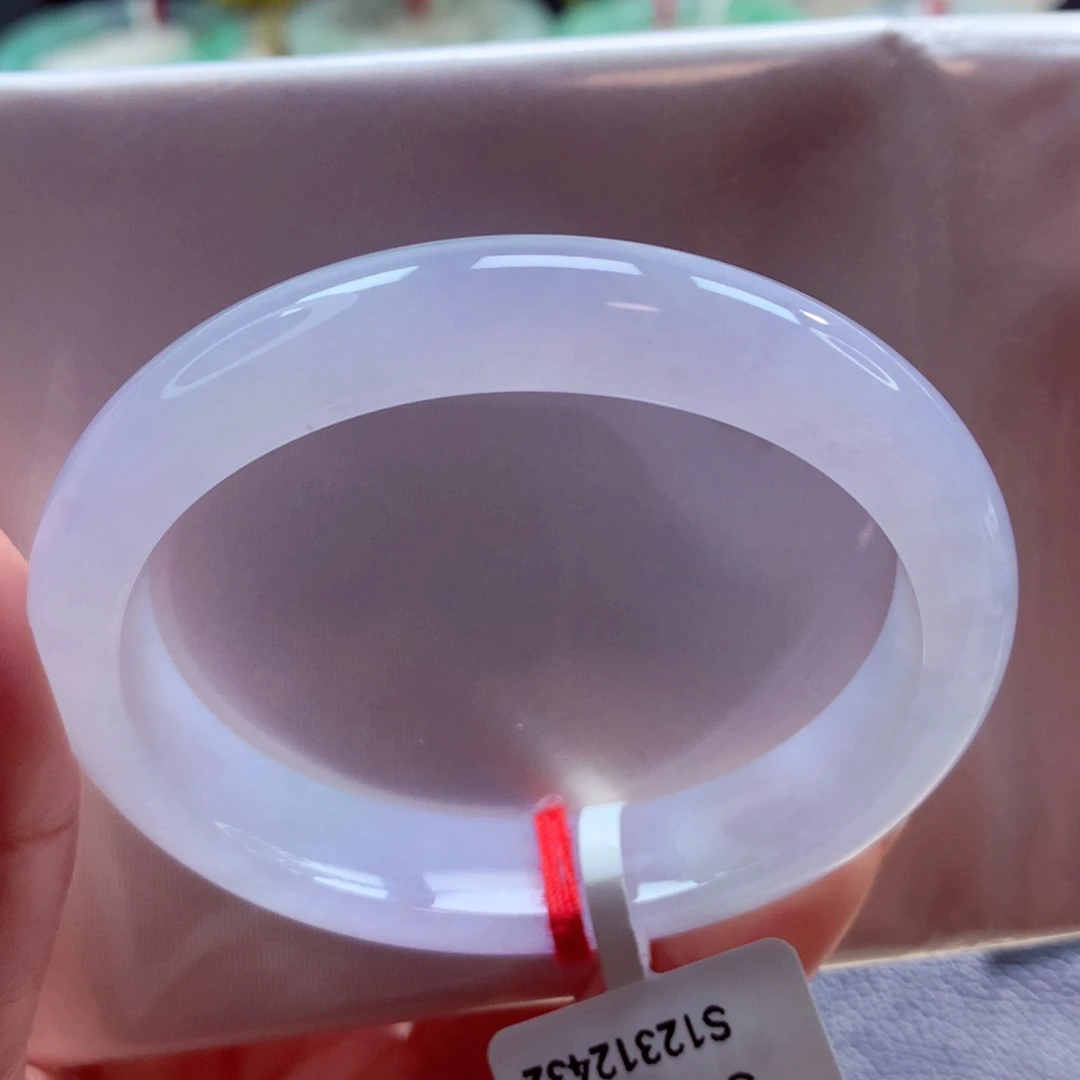 未镶嵌手镯翡翠冰粉52贵妃（36号）