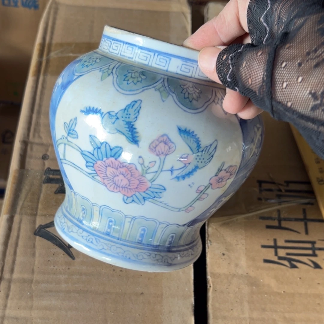 还***啊微瑕青花瓷器值得厚爱