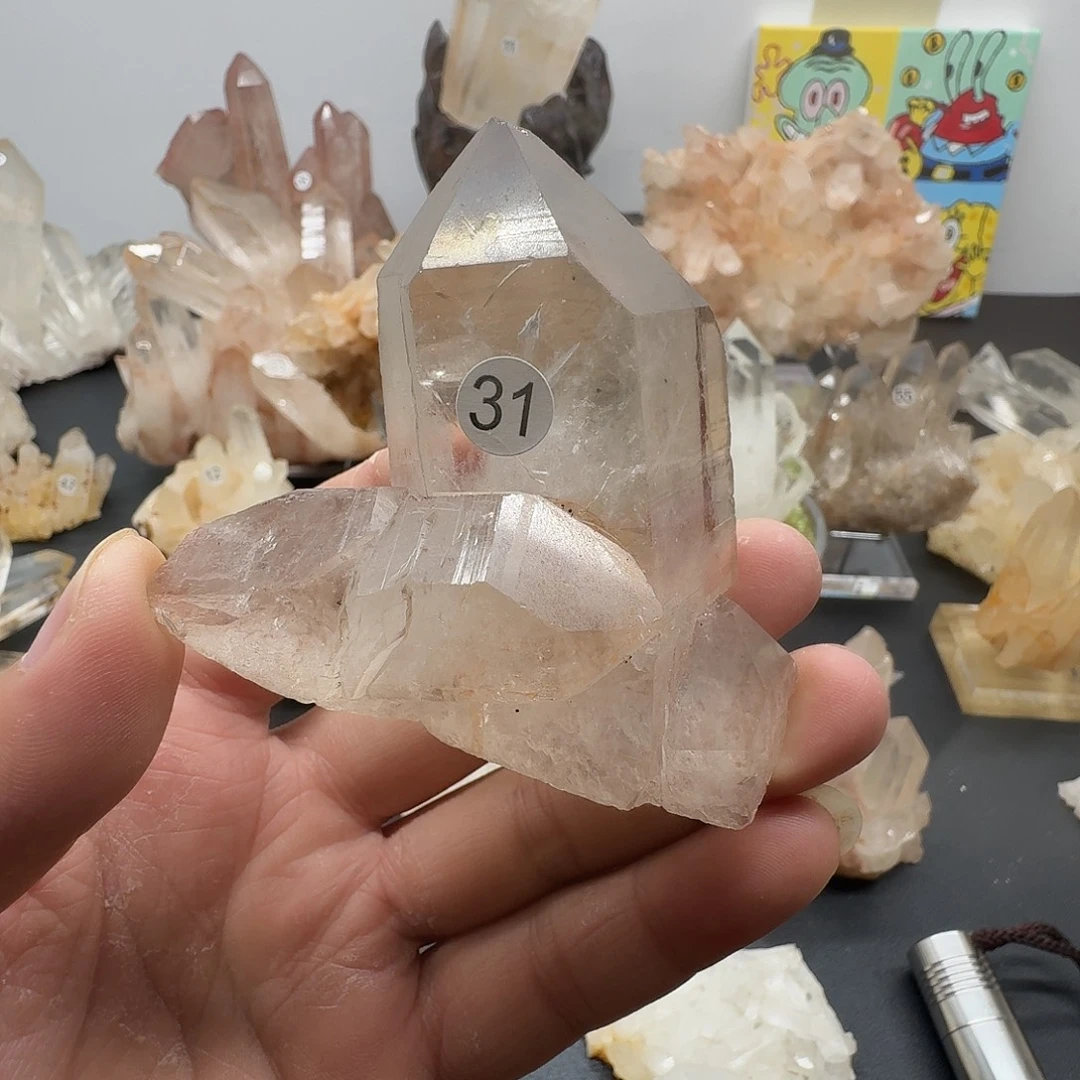 银S925镶嵌珠宝半成品水晶39